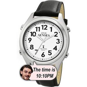 Atomic English Talking Watch with Alarm Clock For Women